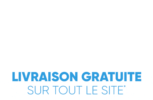 Livraison gratuite sur tout le site