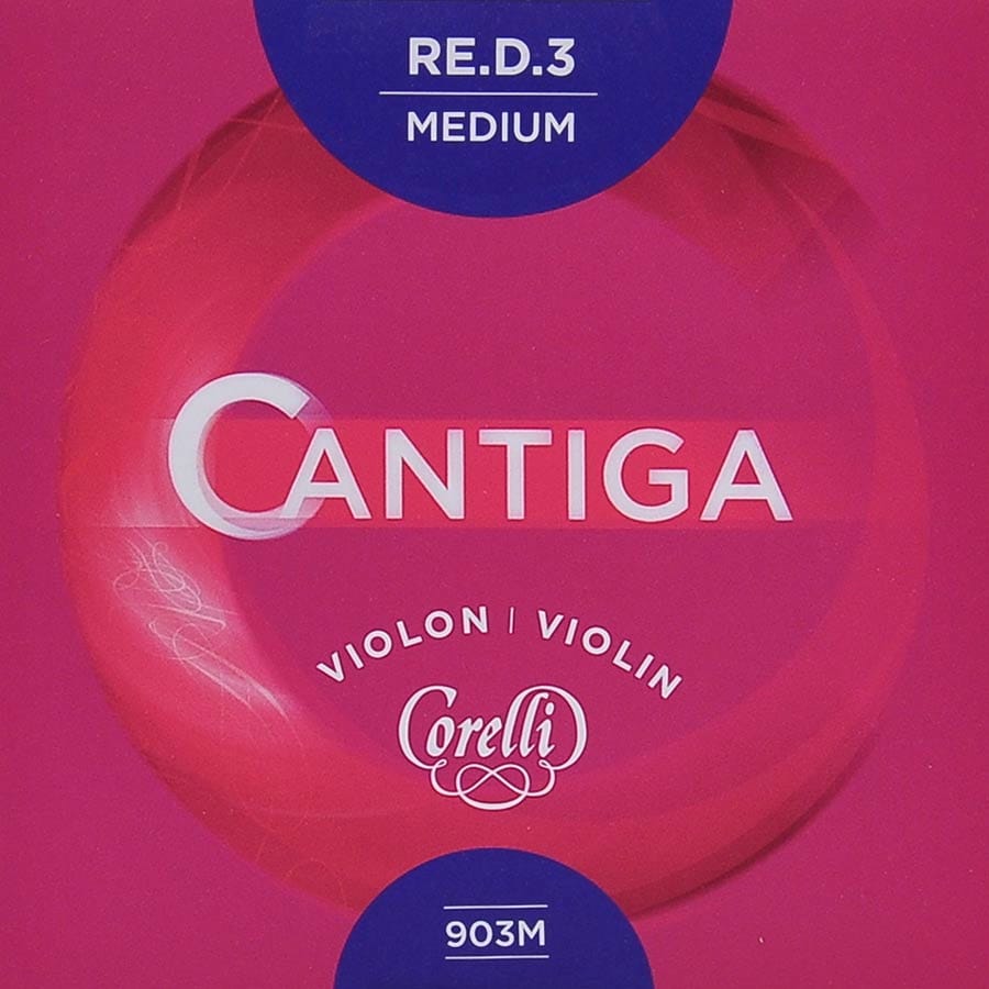 Corde seule : RÉ Violon CORELLI CANTIGA à boule tirant moyen