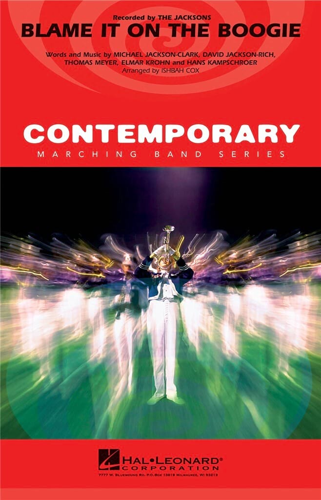 Blame It on the Boogie Partition ENSEMBLES, BANDS