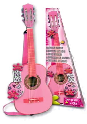 Guitare classique Bontempi 1/4 Rose Jeu musical pour enfant Accessoire
