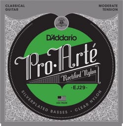 JEU de Cordes D'ADDARIO PRO ARTE - Moderate /Rectifié-Plaqué Argent