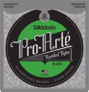 JEU de Cordes D'ADDARIO PRO ARTE - Moderate /Rectifié-Plaqué Argent