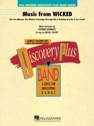Music from Wicked Schwartz Stephen Partition ENSEMBLES, BANDS