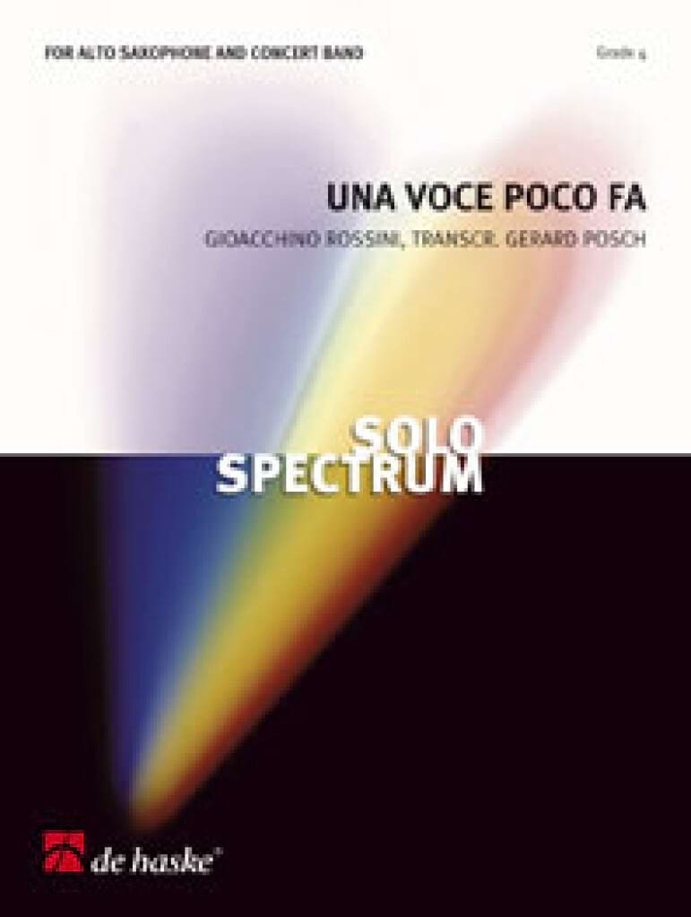 Una voce poco fa ROSSINI Partition ENSEMBLES, BANDS