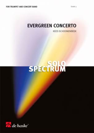 Evergreen Concerto Schoonenbeek Kees Partition ENSEMBLES, BANDS