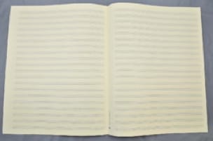 Papier à Musique - 20 portées - Format Jésus - Papier à Musique 
