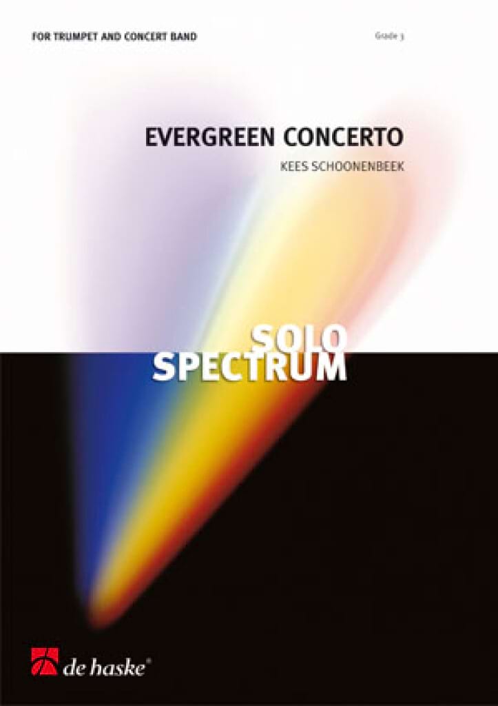 Evergreen Concerto Schoonenbeek Kees Partition ENSEMBLES, BANDS
