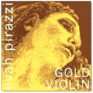Corde violon EVAH PIRAZZI GOLD MI à boule tirant moyen