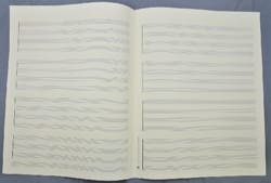 Papier à Musique - Spécial HARMONIE ou QUATUOR - Format Jésus
