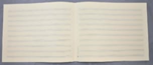 Papier à Musique - 10 portées - Format Italien - Papier à Musique 
