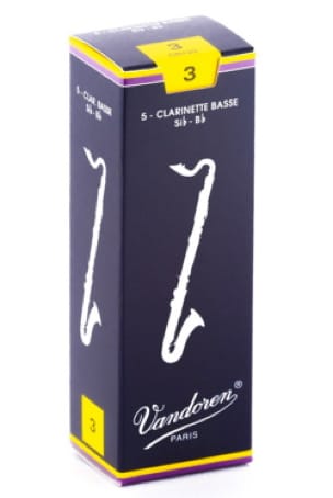 Vandoren CR123 - Anches Clarinette Basse 3.0