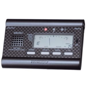 SAT100 NOIR SEIKO - Accordeur pour GUITARE et BASSE