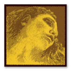 Corde de SOL EVAH PIRAZZI™ GOLD pour VIOLON - SOL ARGENT tirant MOYEN