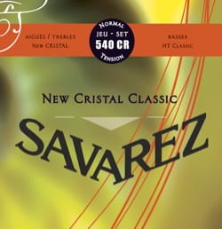 JEU de Cordes SAVAREZ - 540CR - CRISTAL CLASSIC ROUGE