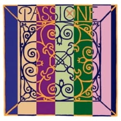 Corde de violon PASSIONE - LA à boule - Tension Medium
