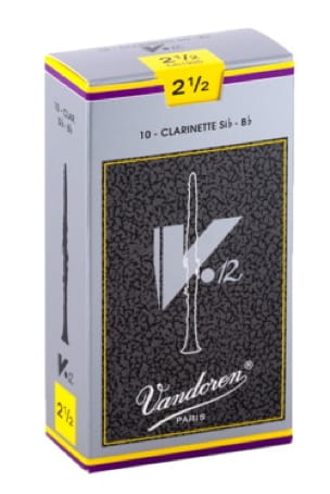 Vandoren CR1925 - Anches V12 Clarinette Si bémol 2.5