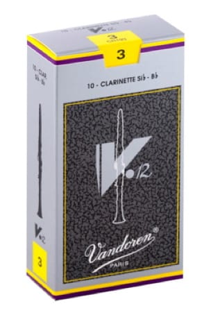 Vandoren CR193 - Anches V12 Clarinette Si bémol 3.0