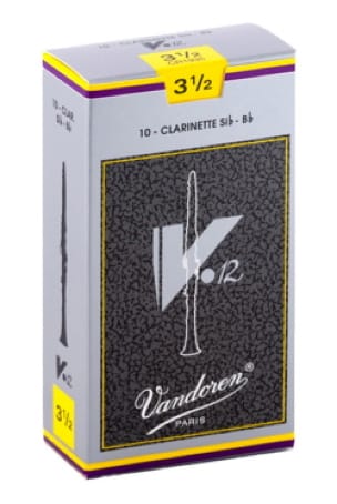 Vandoren CR1935 - Anches V12 Clarinette Si bémol 3.5