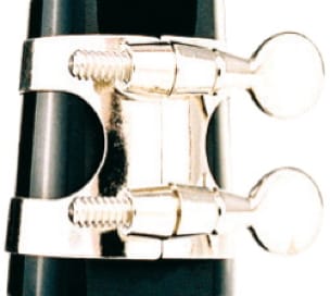 Ligature SML métal nickelé pour Clarinette Sib