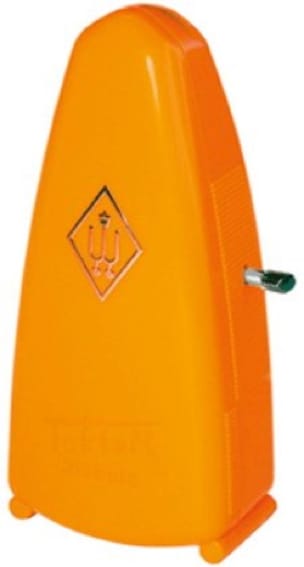 Métronome WITTNER PICCOLO : Orange - Métronome Mécanique WITTNER®