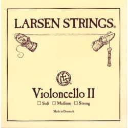 Corde de RÉ LARSEN Medium pour VIOLONCELLE - Cordes pour Violoncelle