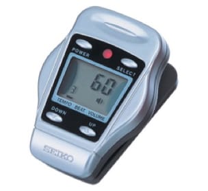 DM50 ARGENT SEIKO - Métronome électronique à pince