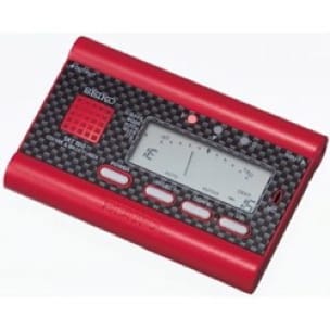 SAT100 ROUGE SEIKO - Accordeur pour GUITARE et BASSE