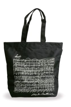 Sac Shopping - NOIR - BEETHOVEN Cadeaux - Musique Accessoire