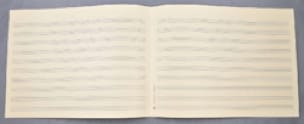 Papier à Musique - 10 portées - Format Italien - REDUIT