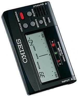SAT 101 SEIKO - Accordeur Chromatique Guitare et Basse