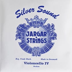 Corde de DO JARGAR - ARGENT - Tirant MOYEN pour VIOLONCELLE 