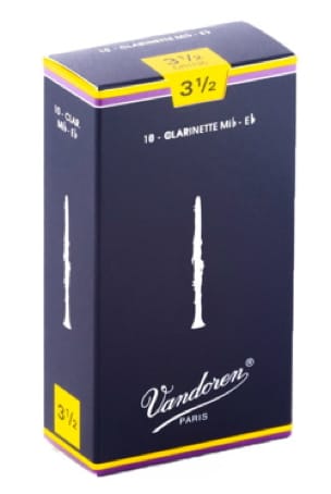 Vandoren CR1135 - Anches Clarinette Mi bémol 3.5