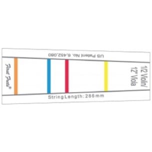 Barette de couleurs First Fret pour touche de VIOLON 1/4
