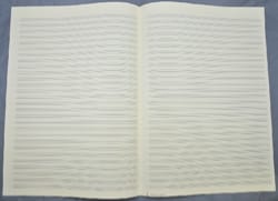 Papier à Musique - 28 portées - Grand Format - Papier à Musique 
