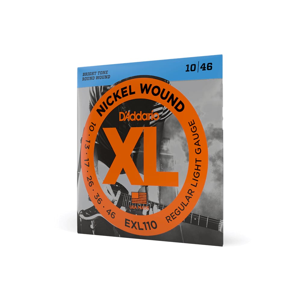 JEU de Cordes D'ADDARIO EXL110 Guitare Electrique Regular light