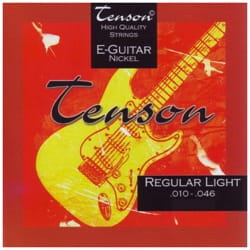Jeu de cordes guitare électrique Gewa Tenson Nickel - Jeu 010-046