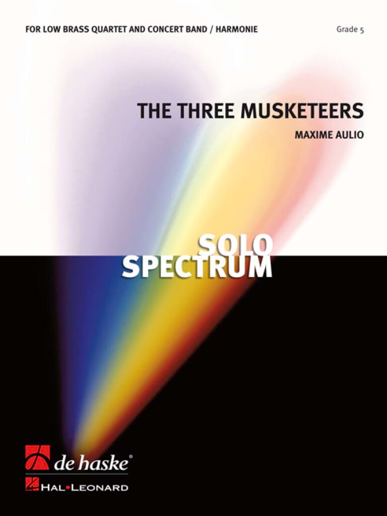 The Three Musketeers, Op. 8 Aulio Maxime Partition
