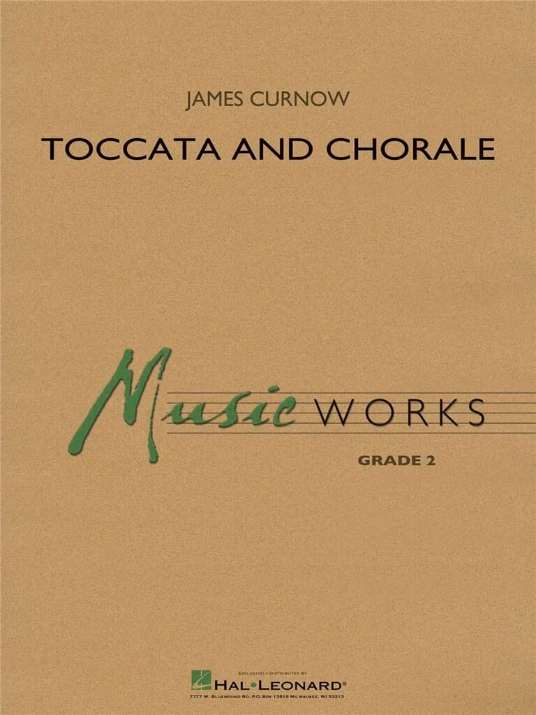 Toccata and Chorale - Curnow James - Partition - ENSEMBLES, BANDS