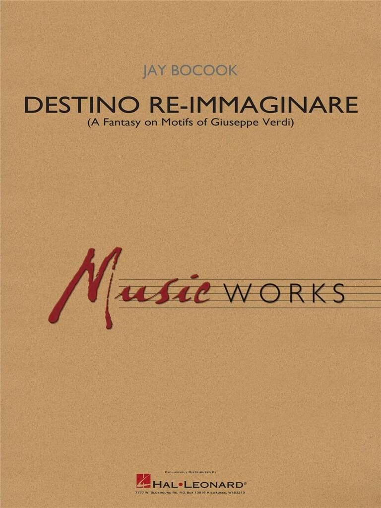 Destino Re-Immaginare Bocook Jay Partition ENSEMBLES, BANDS