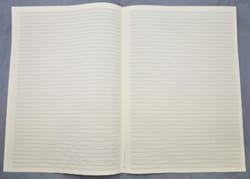 Papier à Musique - 44 portées - Grand Format - Papier à Musique 