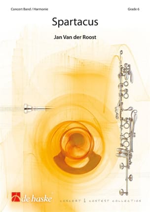 Feuillez l'ouvrage Spartacus - Van der Roost Jan - Partition - ENSEMBLES, BANDS