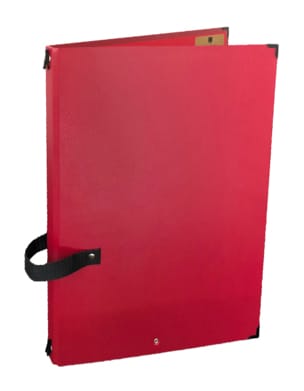 Porte-Partitions pour choriste Prestige Rouge
