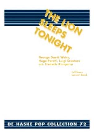 The Lion Sleeps Tonight Partition ENSEMBLES, BANDS