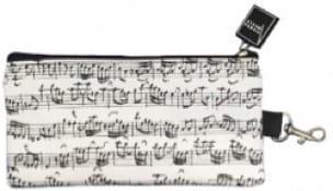 Trousse blanche notes de musique Cadeaux - Musique Accessoire