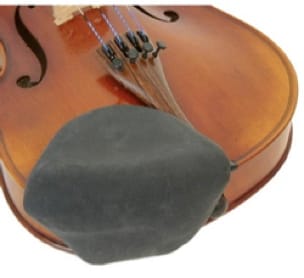Couvre Mentonnières STRAD-PAD pour VIOLON et ALTO - NOIR