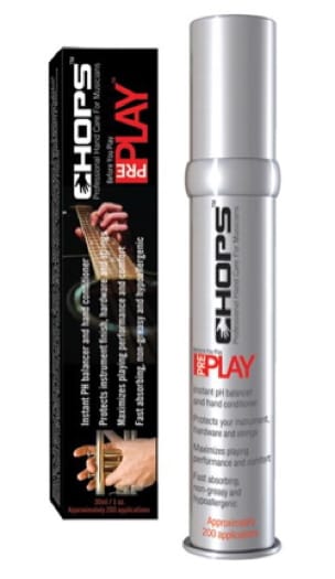 Chops PrePlay Spray Anti-Transpiration - Accessoire pour Guitare