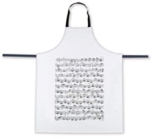 Tablier de cuisine - BACH Cadeaux - Musique Accessoire