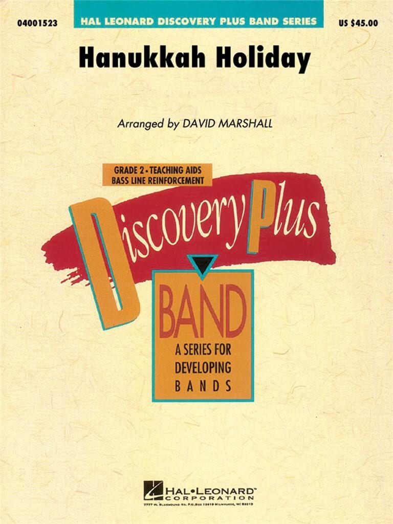 Hanukkah Holiday Partition ENSEMBLES, BANDS