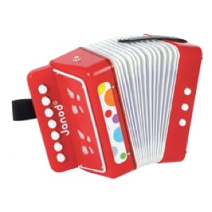 Accordéon Confetti JANOD Jeu musical pour enfant Accessoire