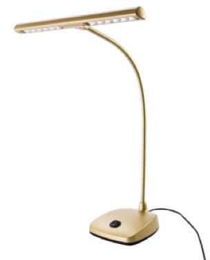 Lampe de Piano Numérique ou à Queue K&M - OR - Accessoire pour Piano